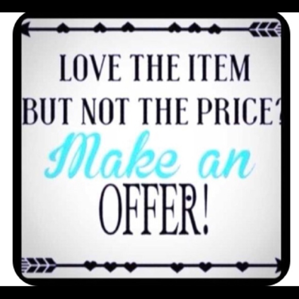 Open to offers😊